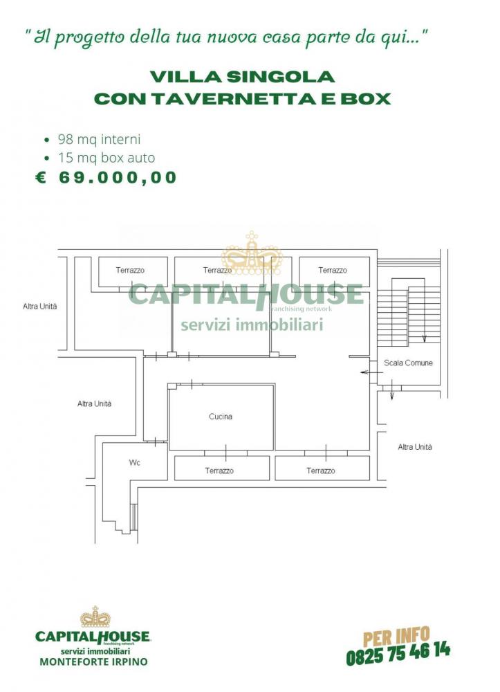 Appartamento trilocale in vendita a Monteforte Irpino - Appartamento trilocale in vendita a Monteforte Irpino