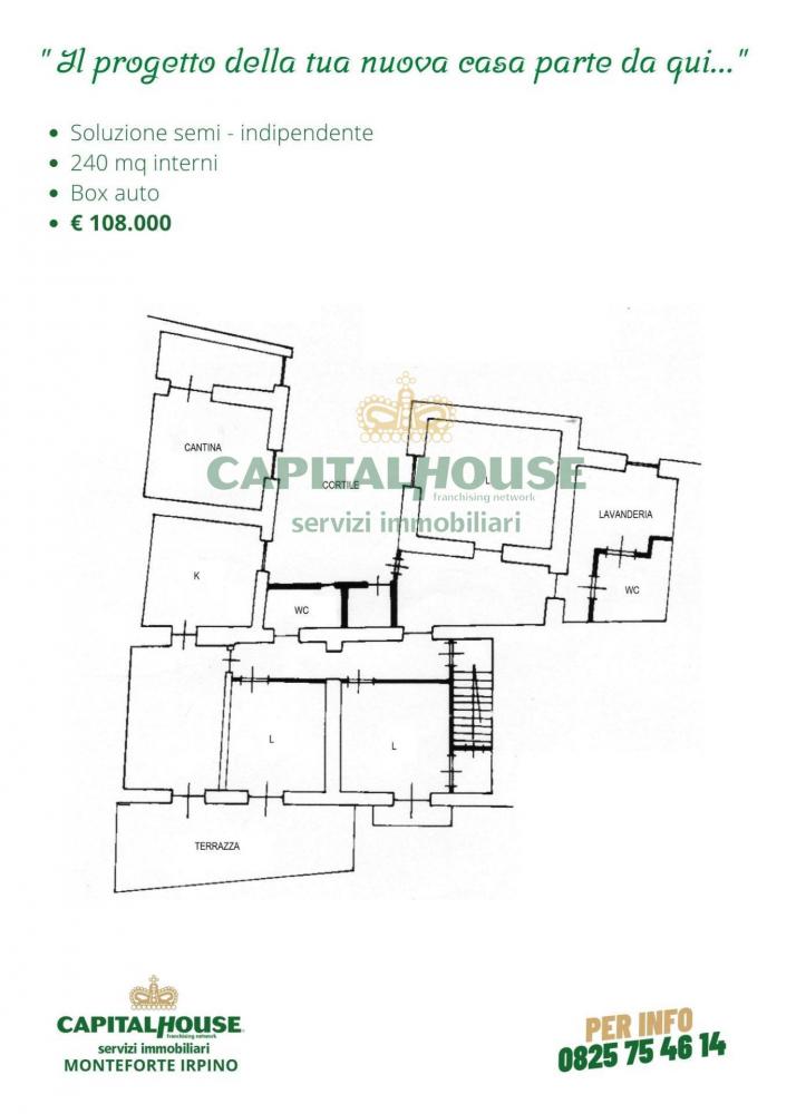 Casa plurilocale in vendita a Monteforte Irpino - Casa plurilocale in vendita a Monteforte Irpino