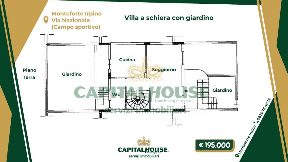 Villaschiera quadrilocale in vendita a Monteforte Irpino - Villaschiera quadrilocale in vendita a Monteforte Irpino