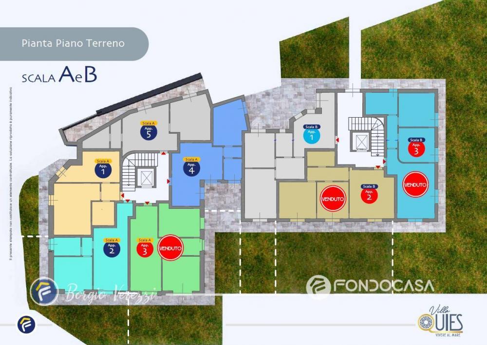 Appartamento trilocale in vendita a Borgio Verezzi - Appartamento trilocale in vendita a Borgio Verezzi