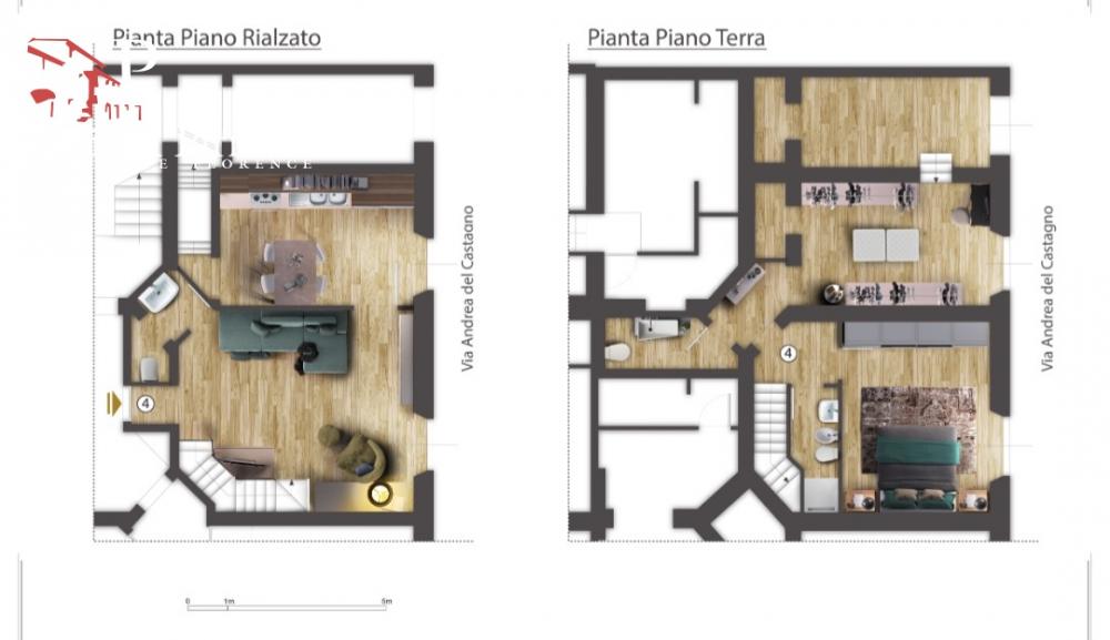 Appartamento quadrilocale in vendita a Firenze - Appartamento quadrilocale in vendita a Firenze