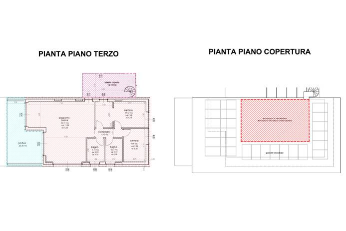 Attico trilocale in vendita a Torre Boldone - Attico trilocale in vendita a Torre Boldone