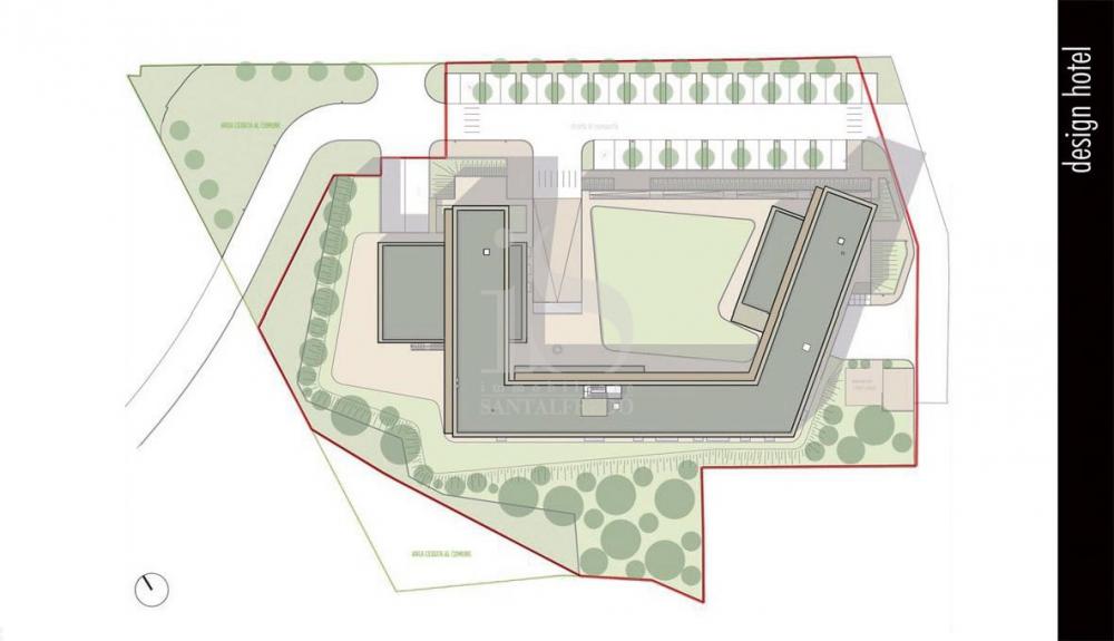 VENDITA TERRENO EDIFICABILE CON PROGETTO APPROVATO - Albergo plurilocale in vendita a morgex