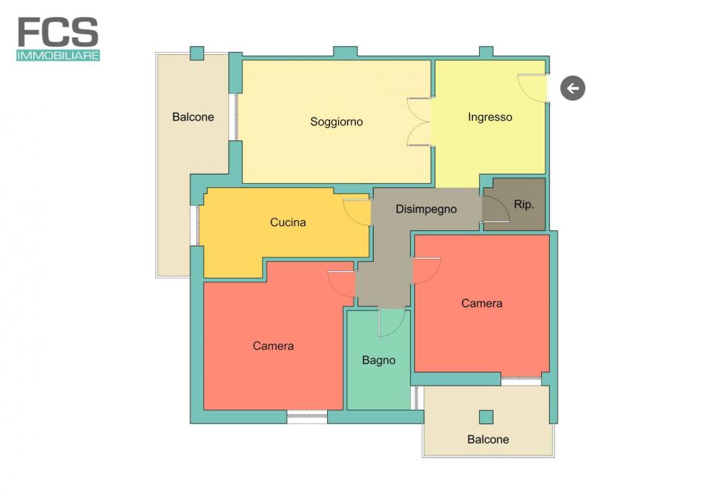 Appartamento quadrilocale in vendita a Finale Ligure - Appartamento quadrilocale in vendita a Finale Ligure