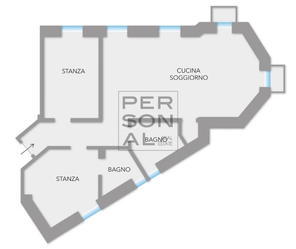 Appartamento quadrilocale in vendita a Trento - Appartamento quadrilocale in vendita a Trento