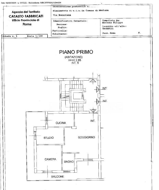 Appartamento trilocale in vendita a Roma - Appartamento trilocale in vendita a Roma