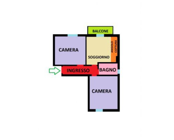 Appartamento trilocale in vendita a Bologna - Appartamento trilocale in vendita a Bologna