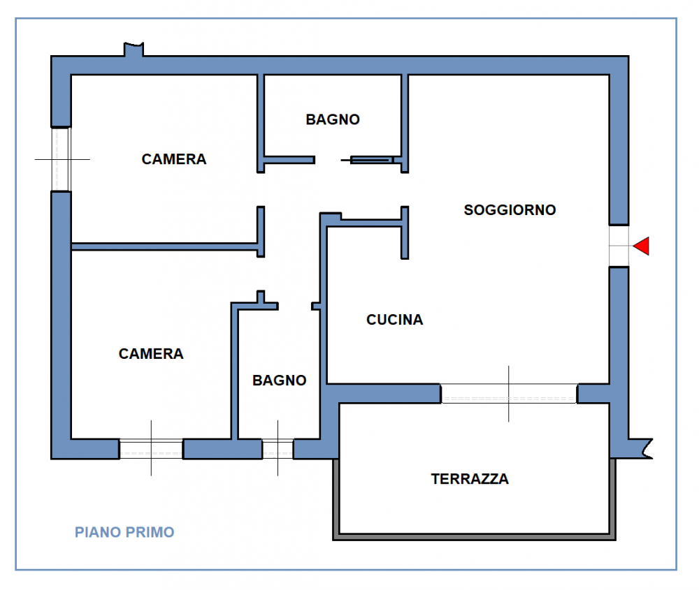 Appartamento trilocale in vendita a castel-mella - Appartamento trilocale in vendita a castel-mella