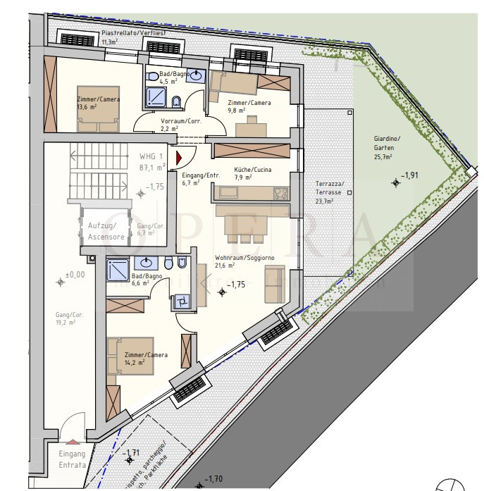 Appartamento quadrilocale in vendita a ora - Appartamento quadrilocale in vendita a ora