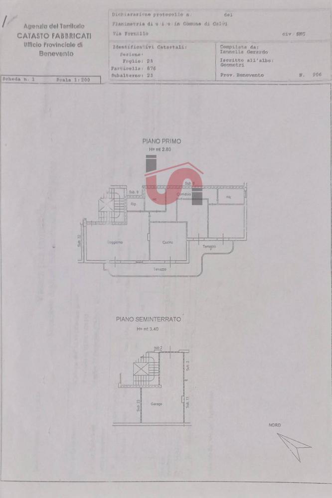 Appartamento quadrilocale in vendita a Calvi - Appartamento quadrilocale in vendita a Calvi