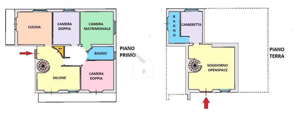Appartamento plurilocale in vendita a Mogliano - Appartamento plurilocale in vendita a Mogliano
