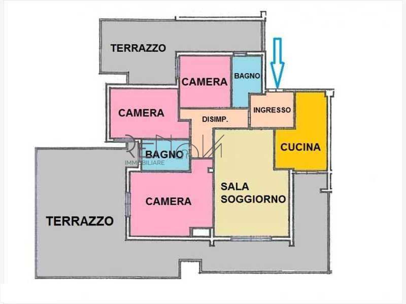 Appartamento quadrilocale in vendita a Tortoreto - Appartamento quadrilocale in vendita a Tortoreto