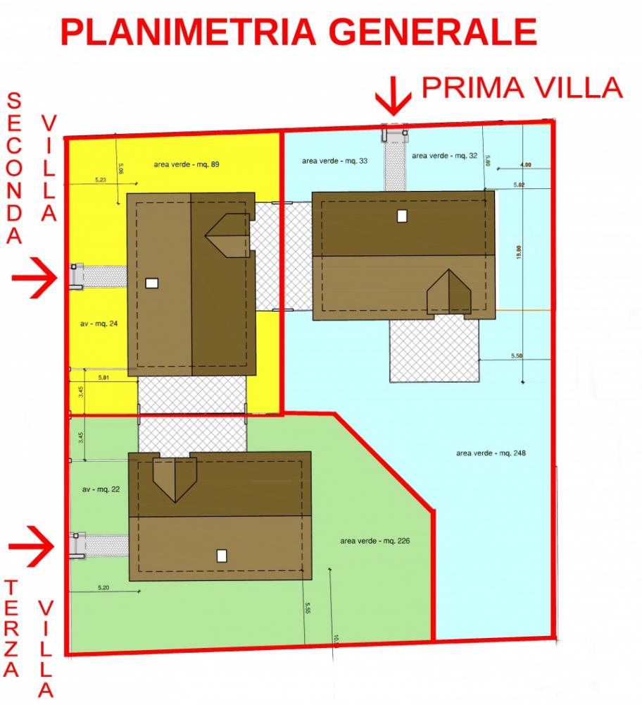 PROSPETTO - Casa plurilocale in vendita a torrazza-piemonte