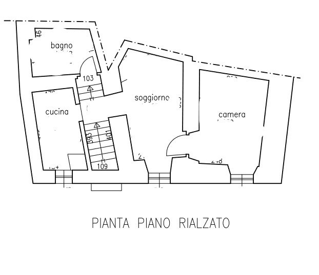 Appartamento quadrilocale in vendita a Albiano magra - Appartamento quadrilocale in vendita a Albiano magra