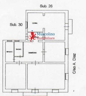 Appartamento quadrilocale in vendita a Mazara del Vallo - Appartamento quadrilocale in vendita a Mazara del Vallo