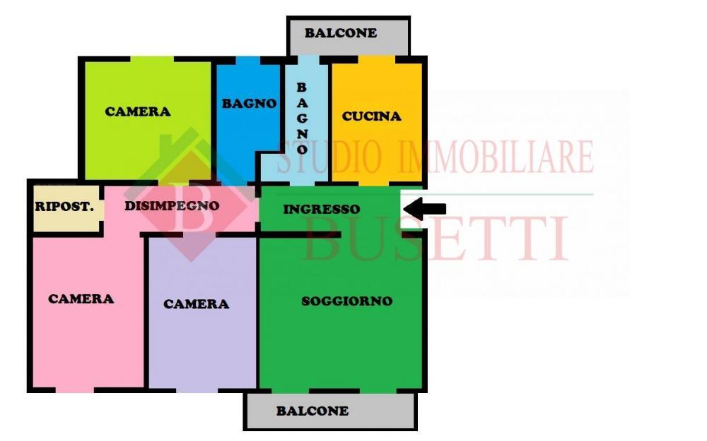 Appartamento quadrilocale in vendita a Solbiate Olona - Appartamento quadrilocale in vendita a Solbiate Olona