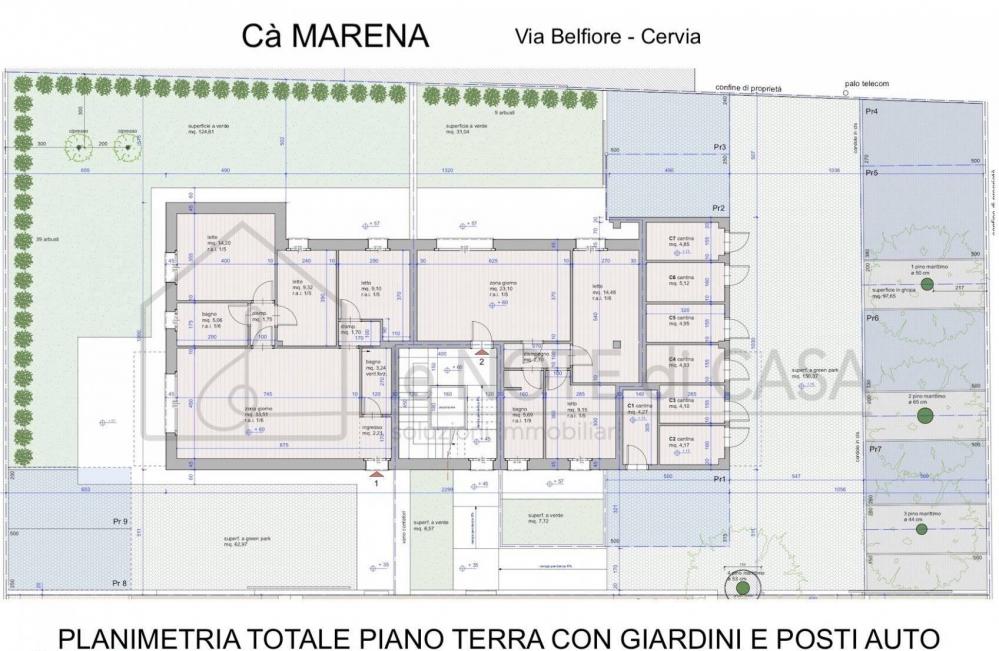 Appartamento quadrilocale in vendita a Cervia - Appartamento quadrilocale in vendita a Cervia