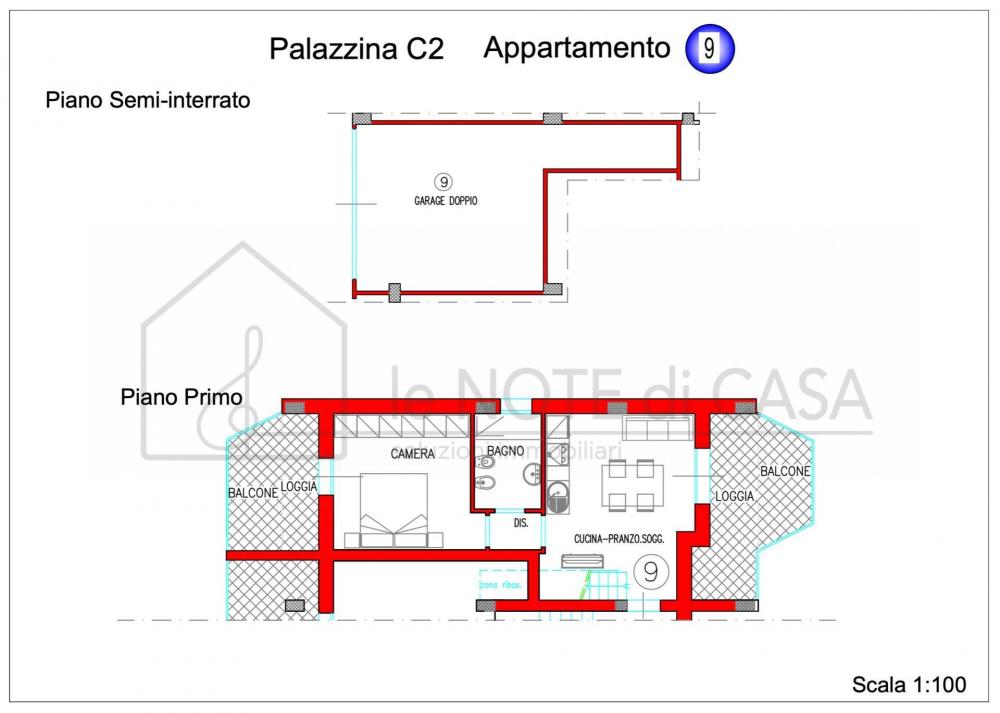 Appartamento trilocale in vendita a Cesena - Appartamento trilocale in vendita a Cesena