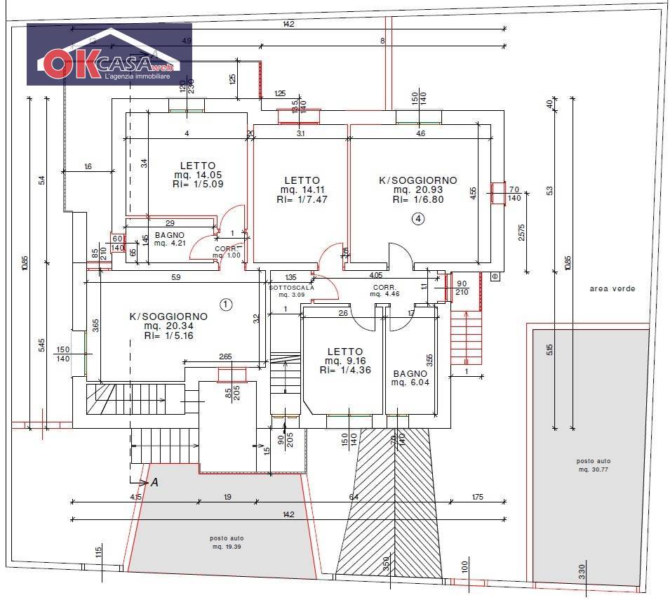 Appartamento trilocale in vendita a Villafranca di Verona - Appartamento trilocale in vendita a Villafranca di Verona