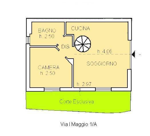 Appartamento trilocale in vendita a Diano San Pietro - Appartamento trilocale in vendita a Diano San Pietro