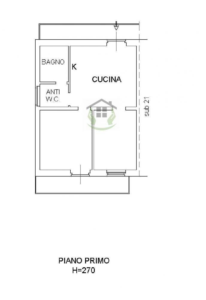 Appartamento trilocale in vendita a Campofilone - Appartamento trilocale in vendita a Campofilone