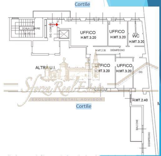 Ufficio quadrilocale in affitto a milano - Ufficio quadrilocale in affitto a milano