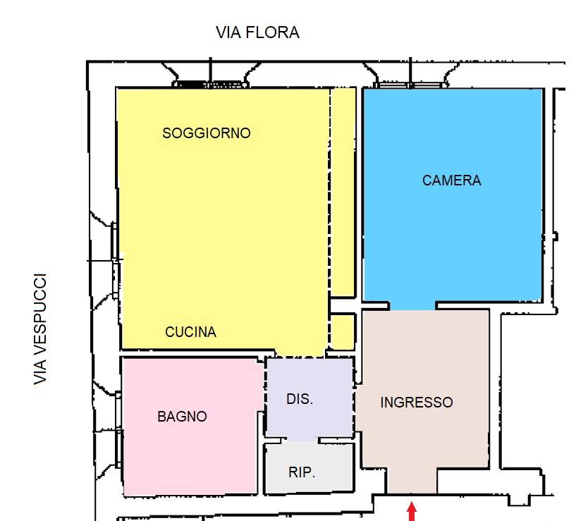 Appartamento bilocale in vendita a Legnano - Appartamento bilocale in vendita a Legnano