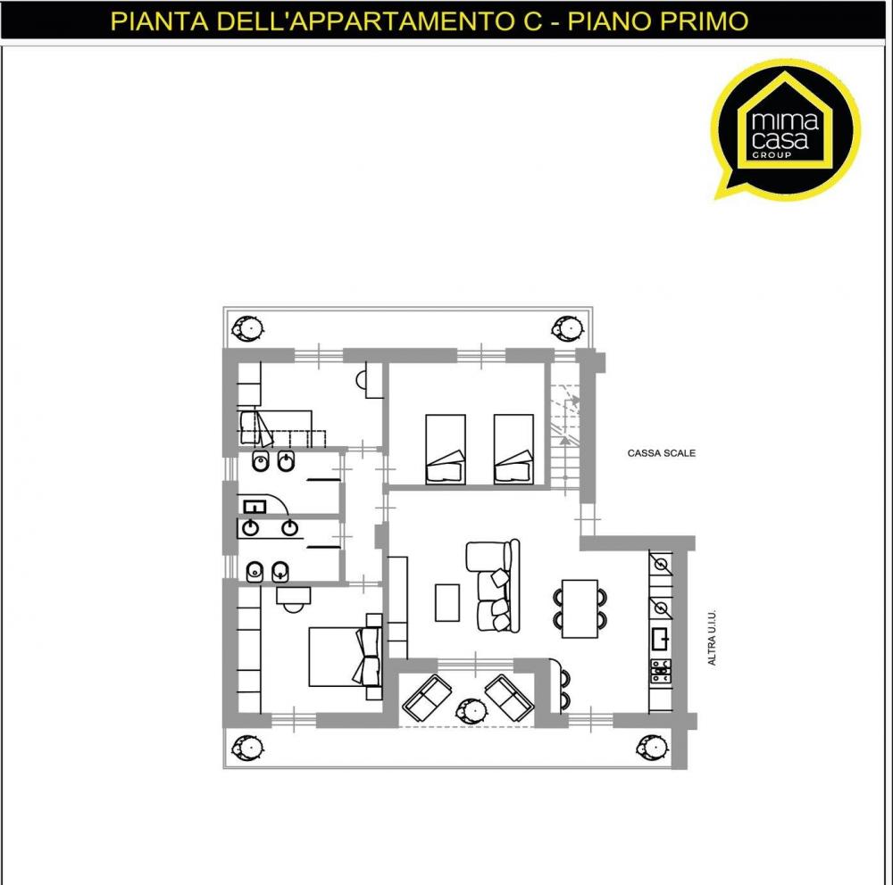 Appartamento quadrilocale in vendita a Brusciano - Appartamento quadrilocale in vendita a Brusciano