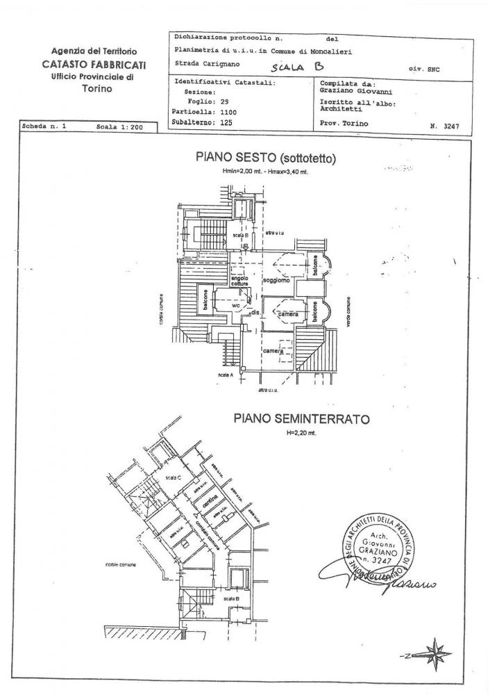 Appartamento trilocale in vendita a Torino - Appartamento trilocale in vendita a Torino