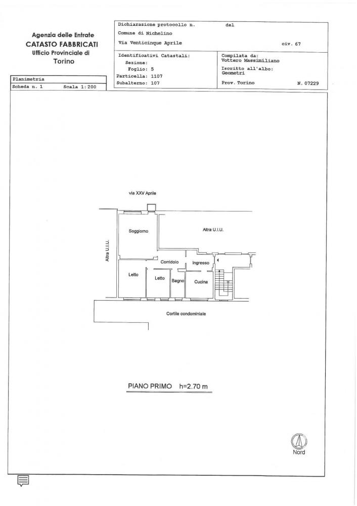 Appartamento quadrilocale in vendita a Nichelino - Appartamento quadrilocale in vendita a Nichelino