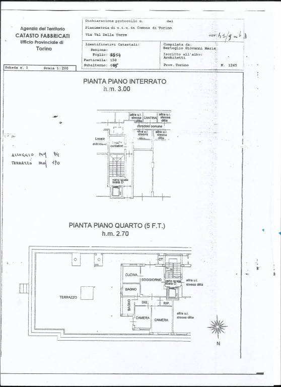 Appartamento quadrilocale in vendita a Torino - Appartamento quadrilocale in vendita a Torino