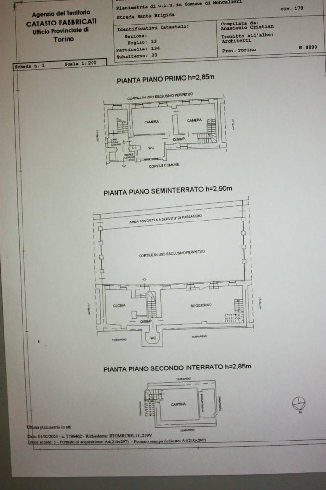 Appartamento plurilocale in vendita a Moncalieri - Appartamento plurilocale in vendita a Moncalieri