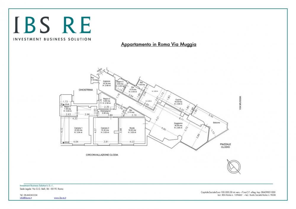 Appartamento plurilocale in vendita a Roma - Appartamento plurilocale in vendita a Roma