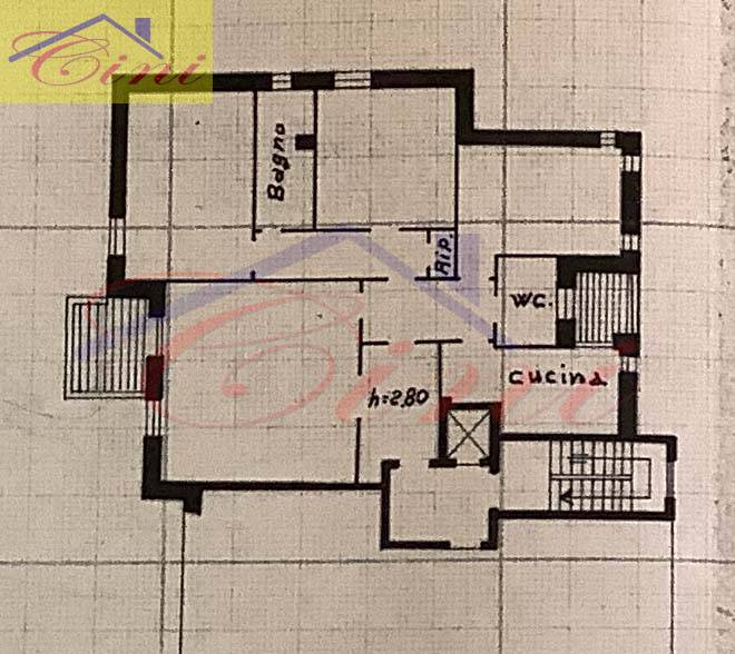 Appartamento quadrilocale in vendita a Lecco - Appartamento quadrilocale in vendita a Lecco