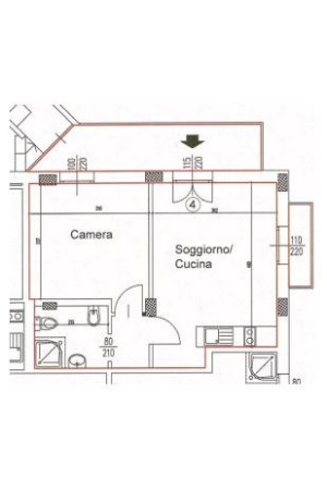 141ce942aedf693994d4017b774d8469 - Appartamento bilocale in affitto a Bardonecchia