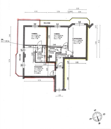 aca00187693c5a3532935aedab0d28ba - Appartamento bilocale in vendita a Parma