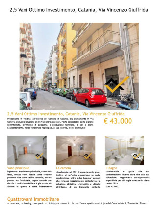 5edfc3f61988f27b25dd2b27af68810d - Appartamento bilocale in vendita a Catania