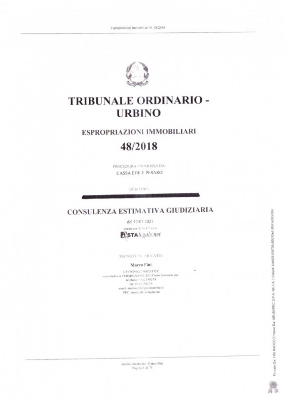 Appartamento bilocale in vendita a urbania - Appartamento bilocale in vendita a urbania