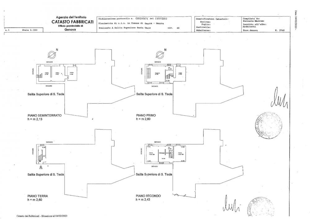 Appartamento plurilocale in vendita a Genova - Appartamento plurilocale in vendita a Genova