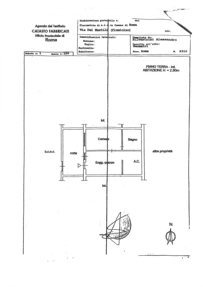 Appartamento monolocale in vendita a Fiumicino - Appartamento monolocale in vendita a Fiumicino