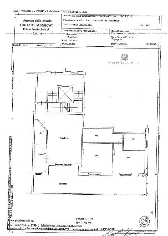 Appartamento trilocale in vendita a Latina - Appartamento trilocale in vendita a Latina