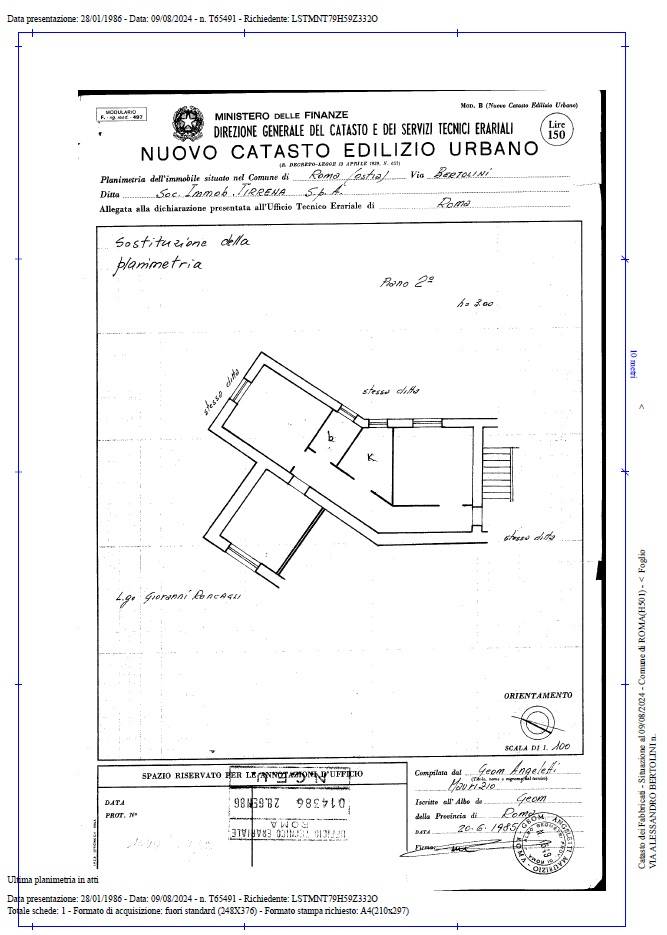 Appartamento trilocale in vendita a Roma - Appartamento trilocale in vendita a Roma