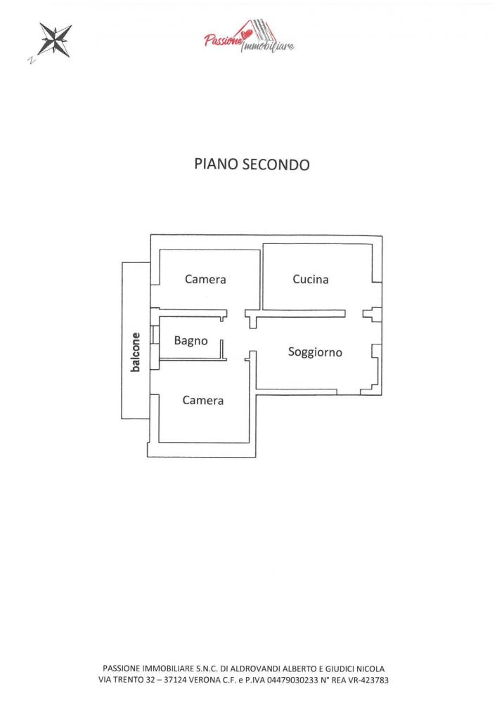 Appartamento quadrilocale in vendita a Verona - Appartamento quadrilocale in vendita a Verona