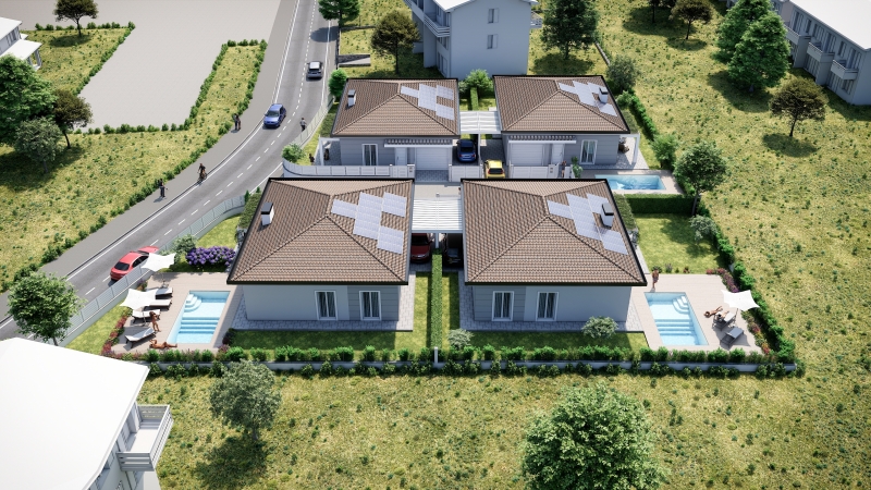 casa indipendente in vendita ad Arezzo in zona Agazzi