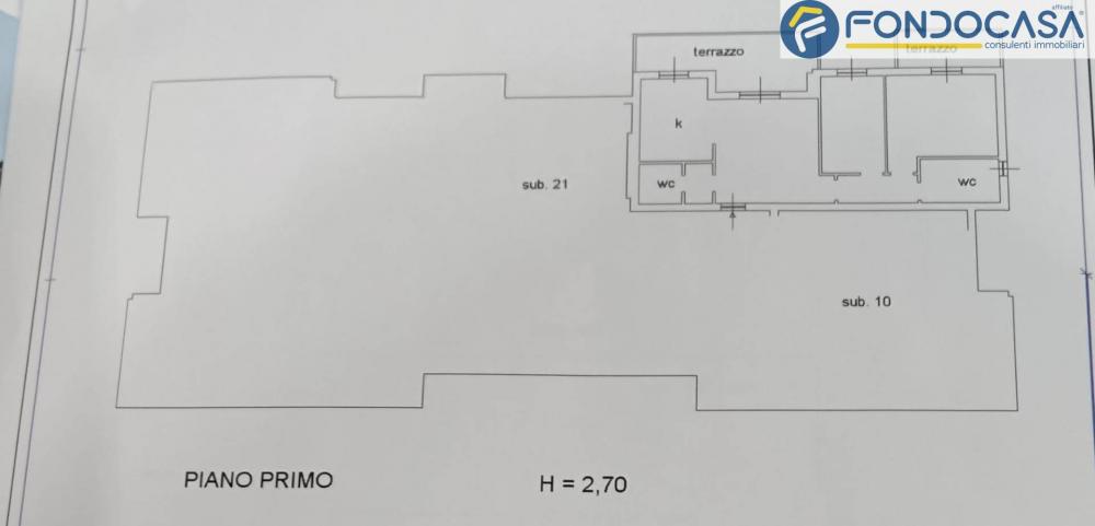 Appartamento quadrilocale in vendita a Carrara - Appartamento quadrilocale in vendita a Carrara