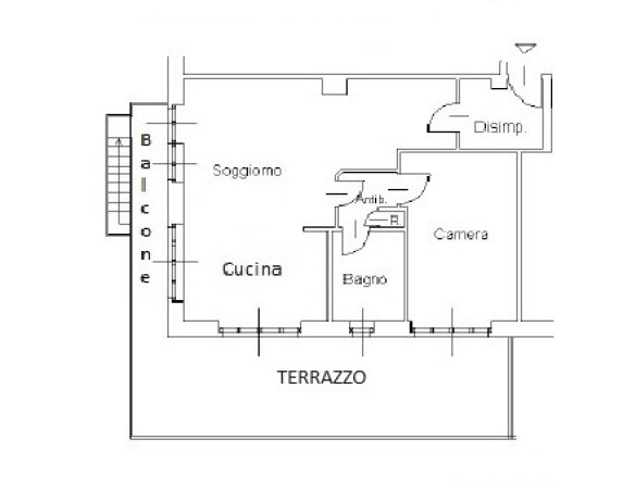 09b47e275060d2e02667a42904c8f58d - Appartamento bilocale in vendita a Collegno