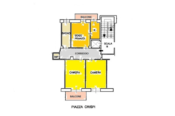 11dcb6500b6a8071eb7da9b560cf8caf - Appartamento trilocale in vendita a Torino