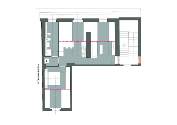 22cfbd469dac794d046ab4b69a52ef52 - Appartamento trilocale in vendita a Torino
