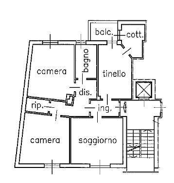 Appartamento trilocale in vendita a Malnate - Appartamento trilocale in vendita a Malnate