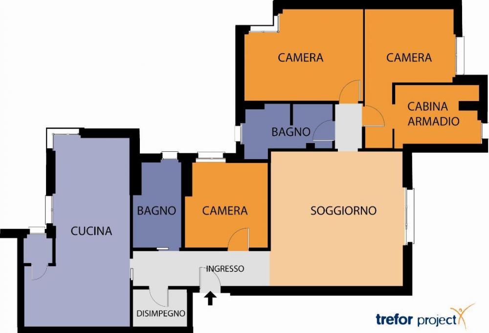 Appartamento quadrilocale in vendita a san-donato-milanese - Appartamento quadrilocale in vendita a san-donato-milanese